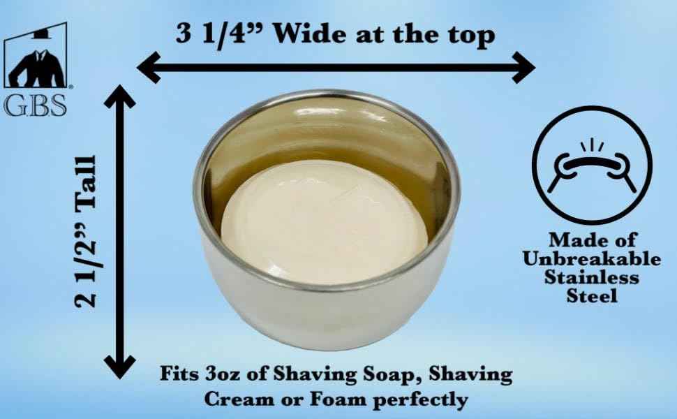 G.B.S Men’s Wet Shaving Kit, Interchangeable Shaving Razor, Synthetic Badger Hairbrush, Mesh Travelling Toiletry Bag, Shavette Razor