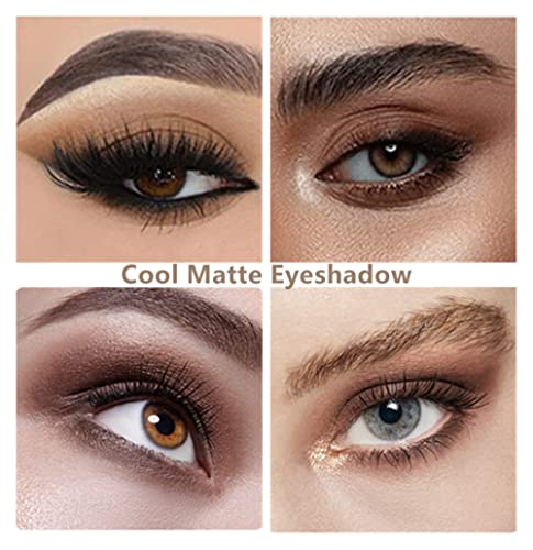 Go Ho 10-Color Matte Eyeshadow Palette - Waterproof Neutral