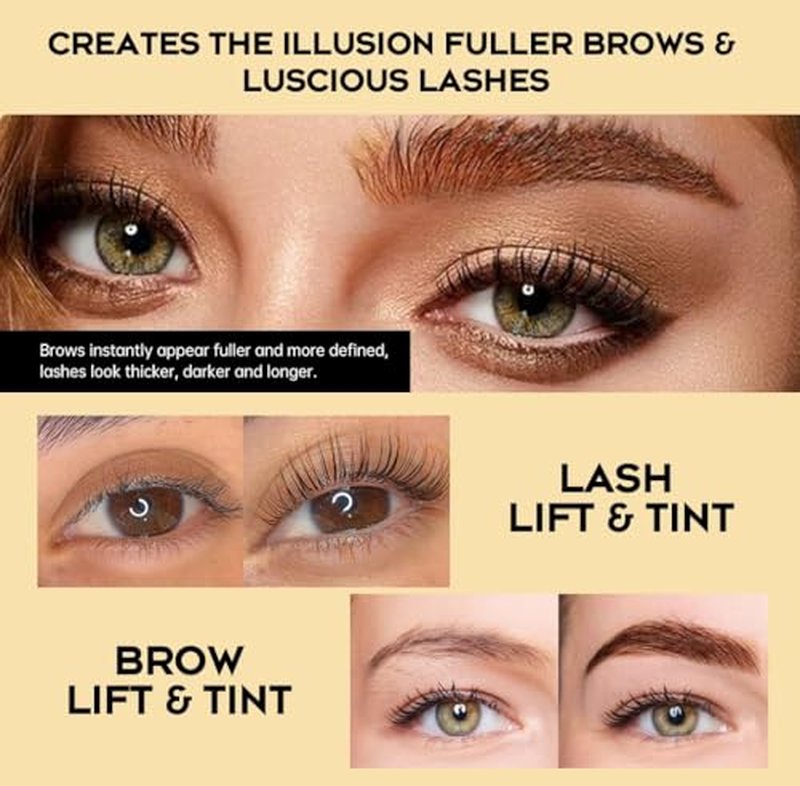 4-in-1 Lash Lift & Brow Lamination Kit - Salon Quality at Home