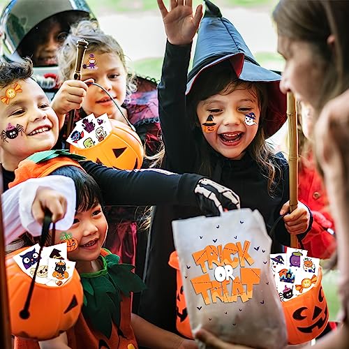 Winthrop 240 Pcs Glow in Dark Halloween Temporary Tattoos