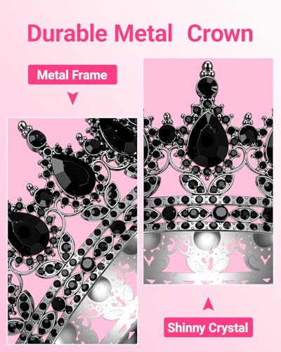 Schmoopy Crown Tiara for Adult Women Birthday Party Decorations