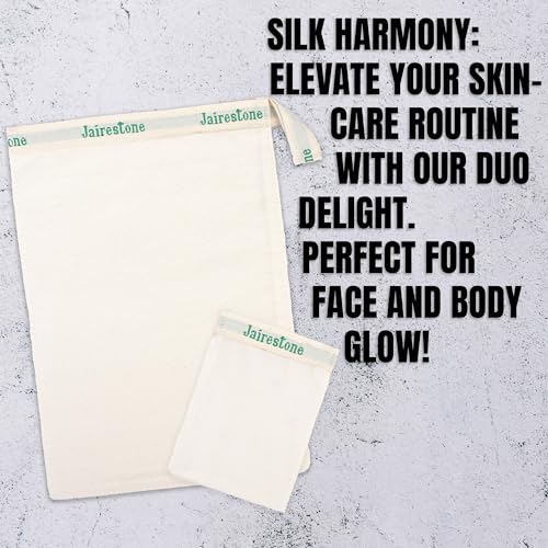 Exfoliating Mitt - Body Exfoliator Scrubber - Exfoliating Bath Mitt - Spray Tan & Keratosis Pilaris Remover- Lift Away Dead Skin - Turkish Hammam Glove Exfoliating Kese - Set of 2 Mitts