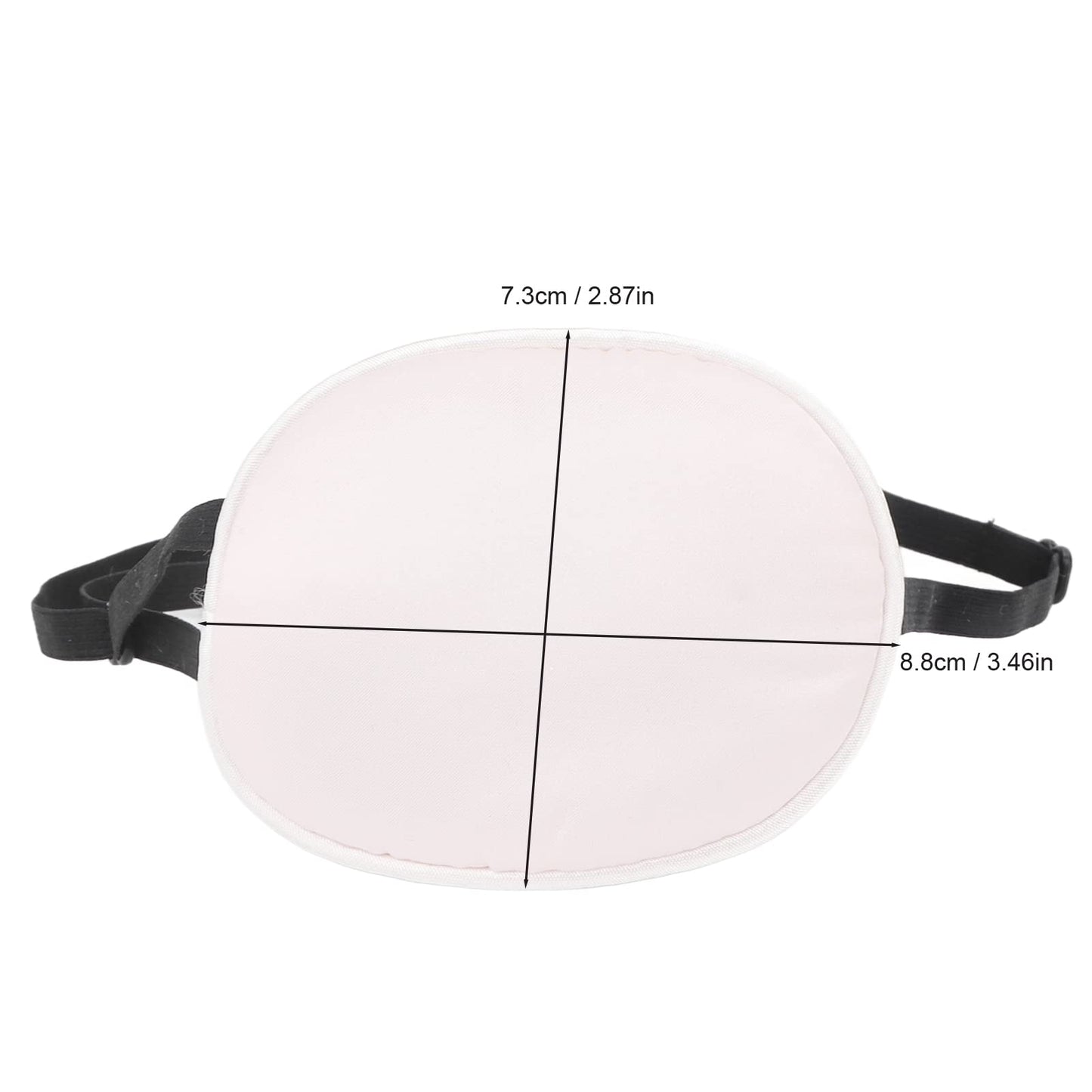 Amblyopia Eye Patch Strabismus Eye Patch Silk Cotton Vision Correction Eye Patch for Adults, Strabismus Treatment Patch(Pink)