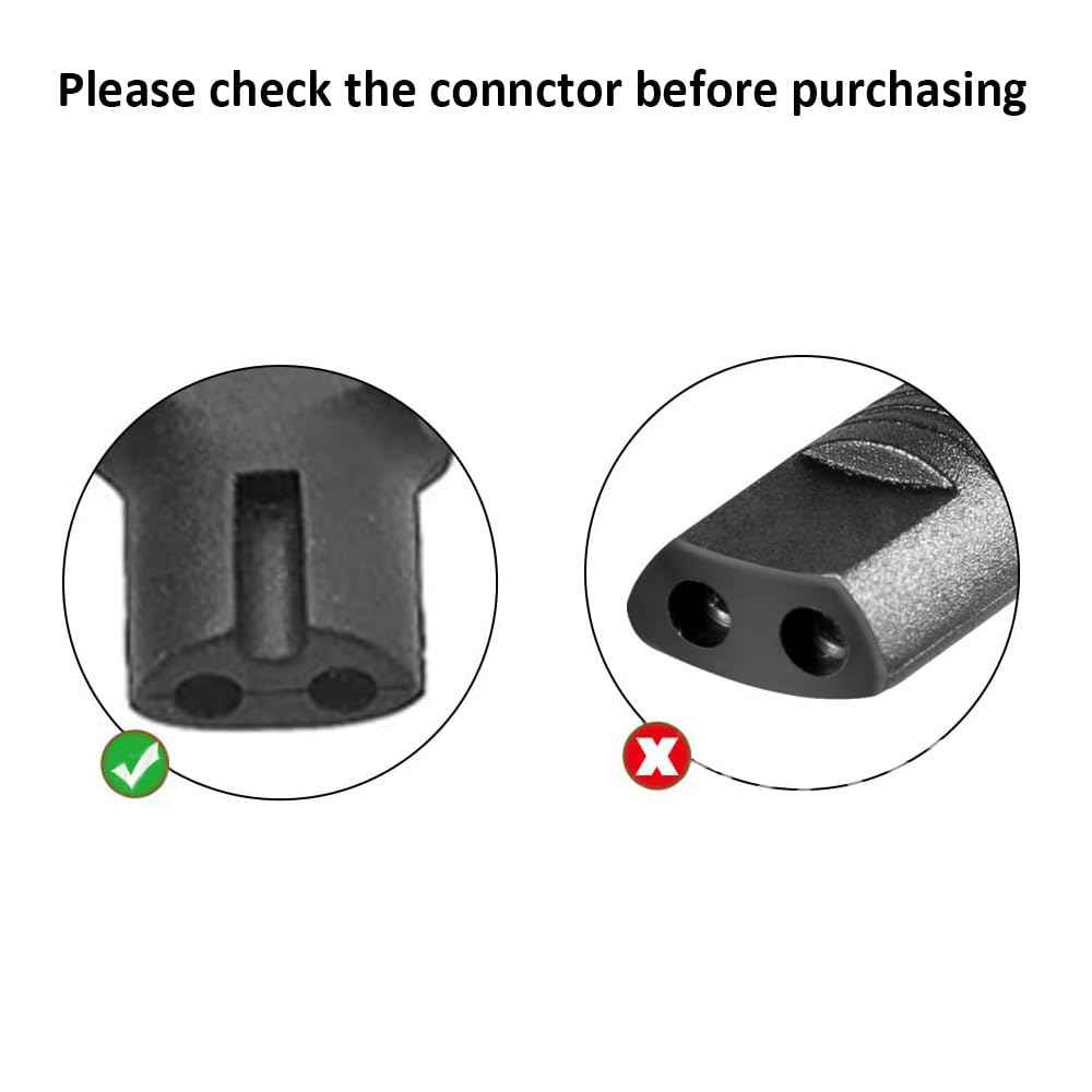 Charger Replacement for Braun Shaver Series 7 3 9 5 1, Charging Cord Compatible with Braun 190, 3040s, 340, 5040s, 720, 720s-4, 760cc, 790cc 9090 Razor Trimmer 12V 400mA