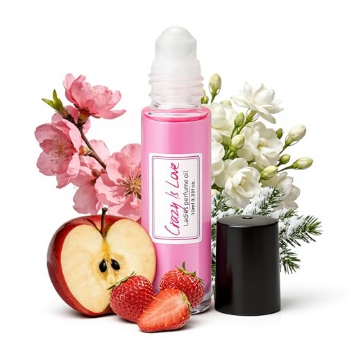 Crazy Love Pheromone Roll-On Perfume for Women, 10mL