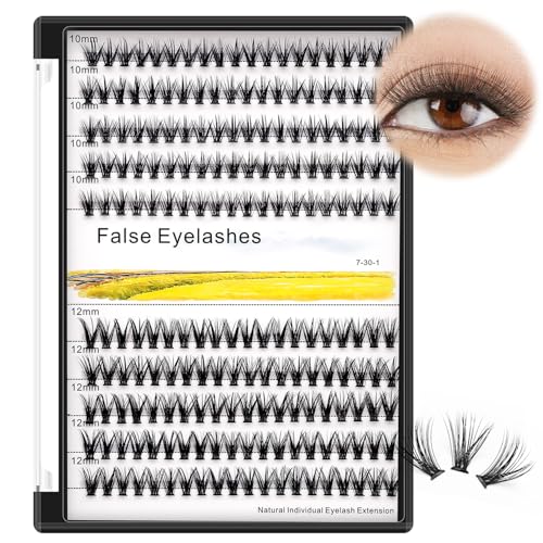 Vayator Faux Mink Eyelash Clusters 20D 200pcs Mixed Lengths