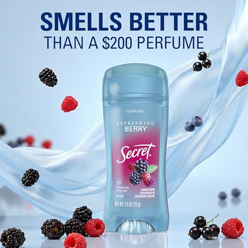 Secret Fresh Antiperspirant Deodorant for Women, 72-Hour Protection, 2.6 oz (Pack of 2)