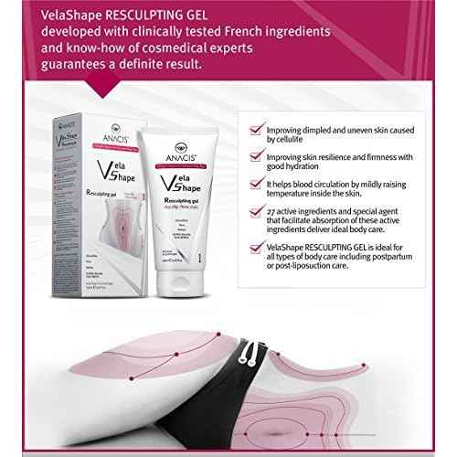 Cellulite Hot Body Cream Gel Boosts Skin Elasticity Target Cellulite Visibly Smooth Lumpiness and Dimpling for More Smoother Even Skin. Anacis 5.07 Oz (TWO PACKS)
