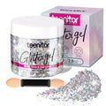 Teenitor Silver Body Glitter Gel - Long-Lasting Face & Hair