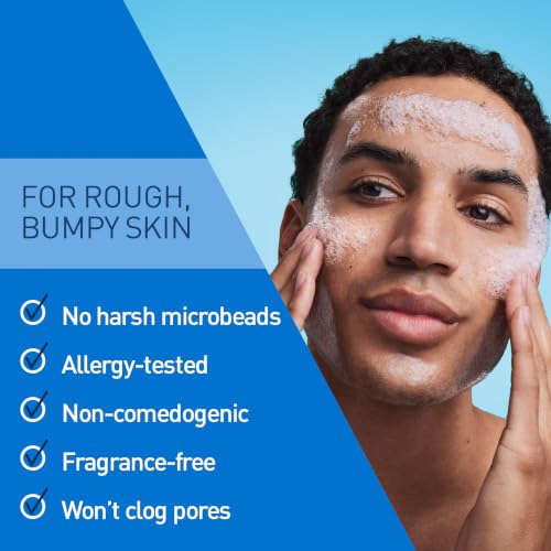 CeraVe Renewing SA Cleanser 8oz - Gentle Salicylic Acid Foaming Face Wash