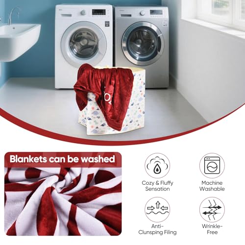 Dr Pepper Fleece Blanket 80x60 - Cozy Throw for Home & Travel