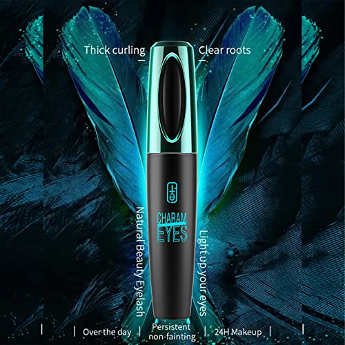 4D Silk Fibers Waterproof Mascara - Full Thickening Lashes