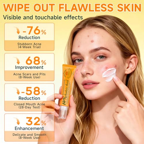 14% Azelaic Acid Acne Cream - Dark Spot Remover for Face, Acne Treatment & Spot Care Salicylic Acid & Niacinamide ? Redness Reducing Skin Care, Evens Tone & Soothes Irritation, Rosacea - 2 Pcs.1oz