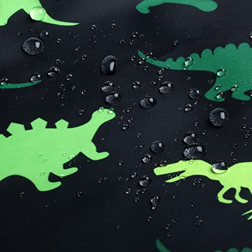 Dinosaur Kids Barber Cape with Adjustable Neck Snaps