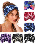 REOTECALL Extra Wide Non-Slip Headbands for Women - 6 Pack