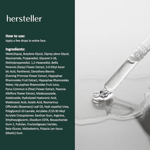 hersteller Little Drops Hi-light Ampoule 43ml, 1.5 Fl Oz Brightening Toning Moisturizing Calming Daisy Flower Extract Vegan Facial Skin Korean Skincare