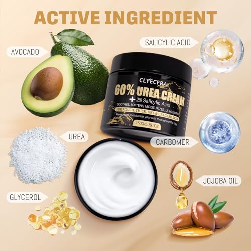 60% Urea Cream for Feet & Hands | Deep Moisturizing, 150g