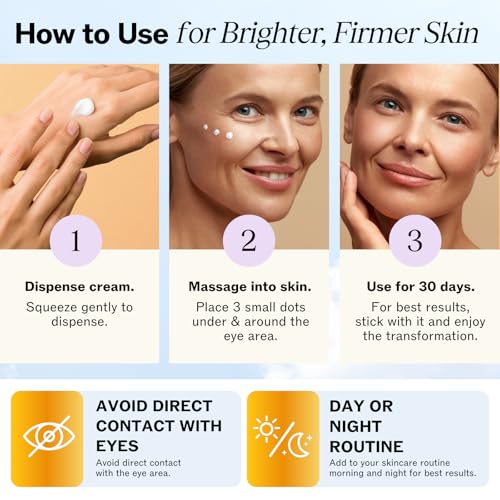 LilyAna Naturals Eye Cream for Dark Circles & Puffiness