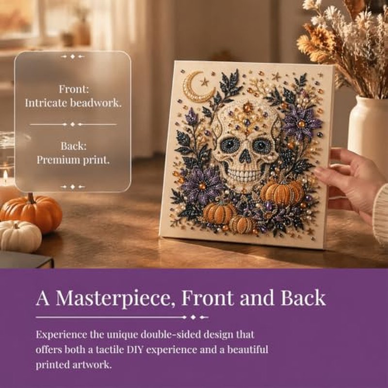 Halloween Ghost Pearl Art Diamond Painting Kit
