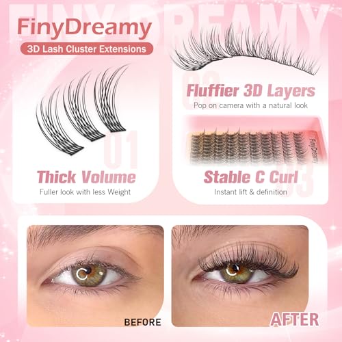 Spider Lash Clusters Kit 10-14mm DIY Eyelash Extensions