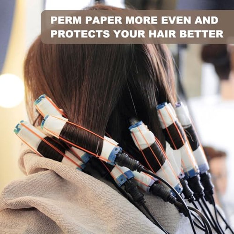 140pc Hair Perm End Papers - Heat-Resistant Thin Paper Wraps