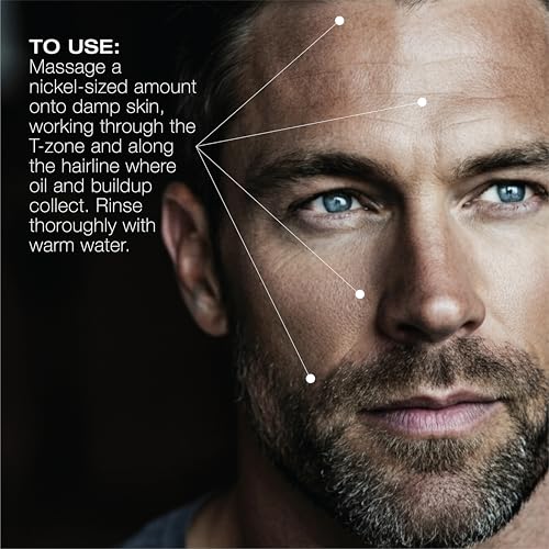 Juggernaut Men's Volcanic Sand Exfoliating Cleanser for Smoother Skin ? Deep Pore Clean, Bergamot, Lavender and Ginger Root, 3.4 fl oz