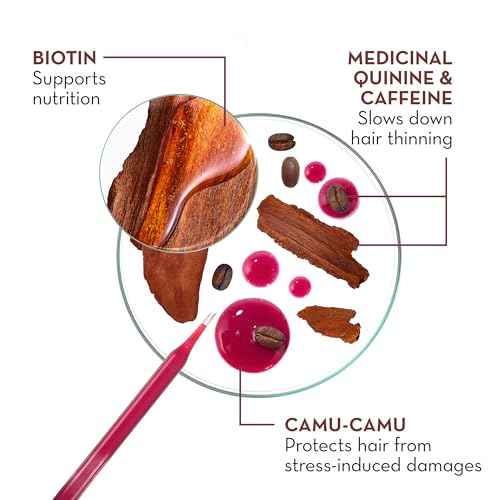 Klorane Intense Strengthening Serum with Quinine - Natural Alternative for Hair Thinning - Support Thicker, Stronger, Healthier Hair - Men & Women - Non-Greasy, Leave-in Formula - 3.3 fl. oz.