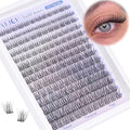Natural Wispy Lash Clusters - 168pcs DIY Eyelash Extensions 8-16mm