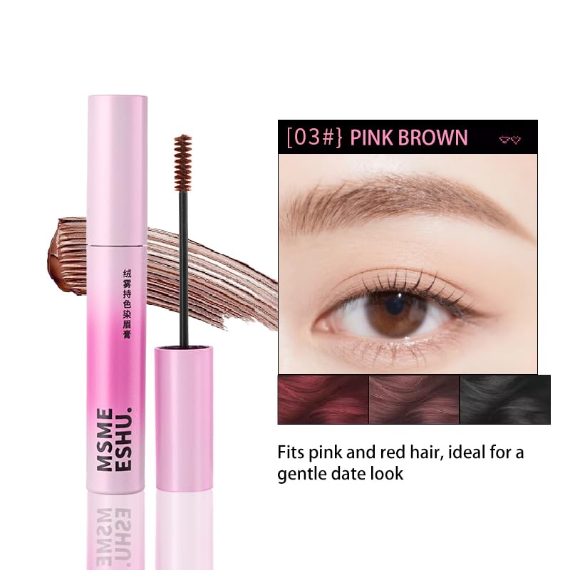 Eyebrow Tint Gel Set – 4 Colors, Waterproof Long-Lasting Brow Dye