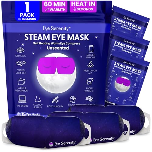 Heated Eye Mask for Dry Eyes & Stye Relief