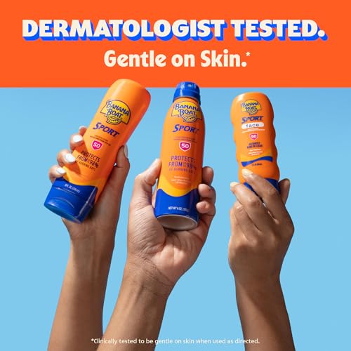 Banana Boat Sport Ultra SPF 50 Sunscreen Spray Twin Pack 6oz