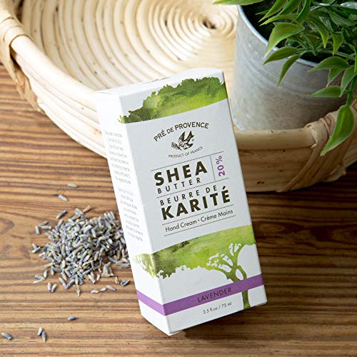 Pre de Provence Shea Butter Hand Cream, 75ml Lavender