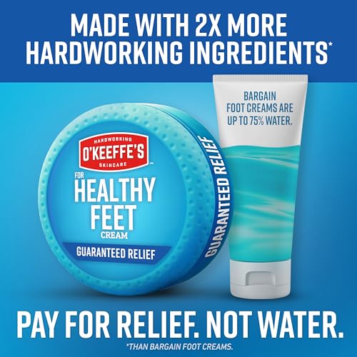 O'Keeffe's Healthy Feet Foot Cream 3.2 oz - Cracked Dry Feet Relief
