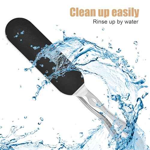 Professional Pedicure Foot File, Coarse/Fine Dual Sided and Reusable Stainless Steel Cracked Skin Corns Callus Remover Feet File with 12 Replaceable Coarse-Fine Foot Pads