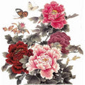 Red Rose Temporary Tattoos for Women - 4 Sheets Waterproof