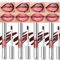 4Pcs Peel Off Lip Liner Stain Set - Waterproof Matte