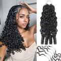 Burmese Curly Crochet Hair 18 Inch 50g | Knotless Human Hair