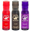 Beverly Hills Polo Club Men's Body Spray Gift Set - 3x3oz