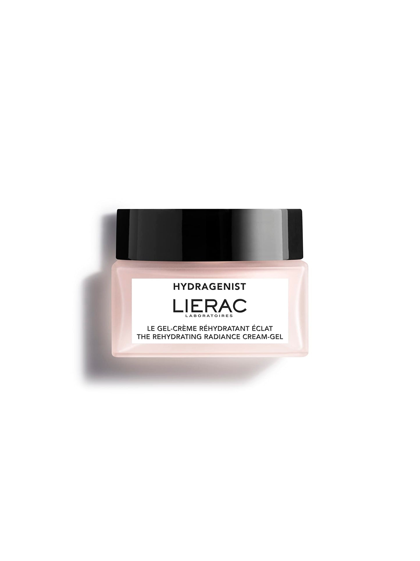 Lierac Hydragenist Rehydrating Radiance Cream-Gel - Natural Hyaluronic Acid & Rehydrating Ferment, Vegan Face Moisturizer for Women, Recomended from Normal to Sensitive Skin, 50ml