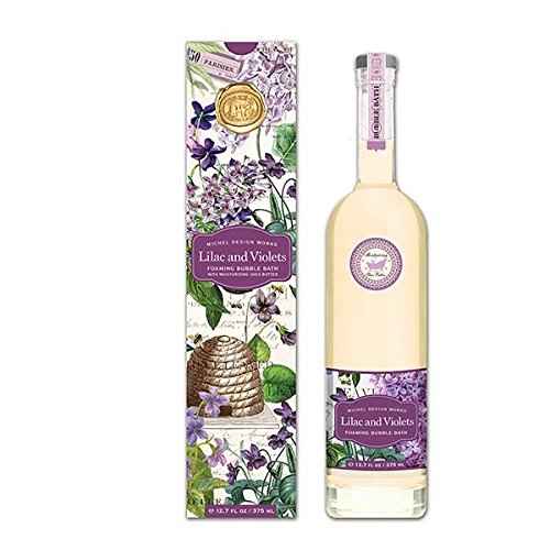 Michel Design Works Luxury Bubble Bath, Lilac & Violets