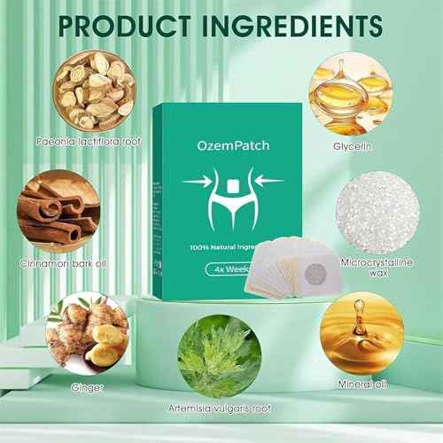 Rejuvacare Ozem Body Patch for Women, Natural Ingredients Patchs for Body, Works All Over The Body Around The Clock, Suitable for Both Men and Women, Gentle & Effective 60 Count (2pcs)