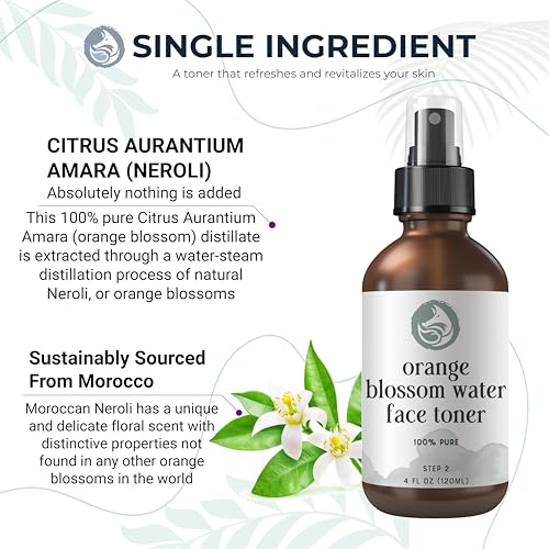 Foxbrim Naturals Youthful Glow Set: Orange Blossom Toner & Peptide Collagen Serum