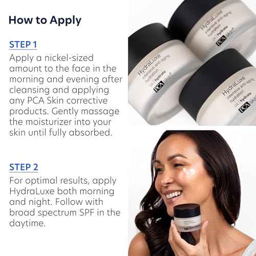PCA SKIN HydraLuxe Anti Aging Cream, Deeply Moisturizing Cream for Day and Night Use, Improves Moisture Retention in Skin and Smoothes Fine Lines and Wrinkles, Hydrating Face Moisturizer