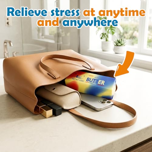 Slow Rising Butter Squishy Toys - Realistic Soft Fidget Stress Relief