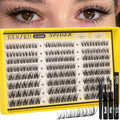 Spider Lash Clusters Kit D Curly 10-16MM Wispy Eyelash Extensions