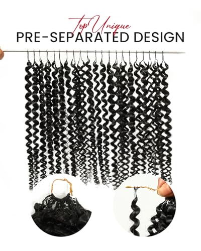 14 Inch Pre-Separated Afro Kinky Curly Crochet Hair Extensions