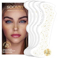 24pcs Gold & Silver Glitter Freckles Temporary Face Tattoos
