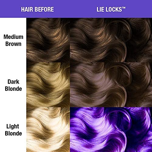 Manic Panic Lie Locks Semi Permanent Hair Color 4oz