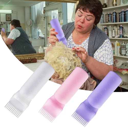 Cosywell 6 oz Root Comb Applicator Bottle 3-Pack