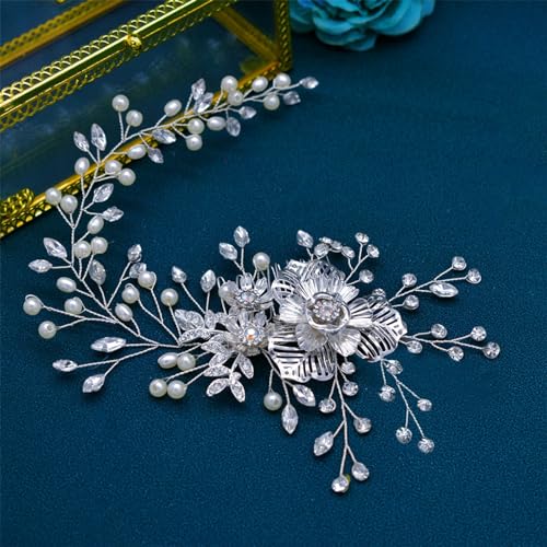 Rhinestone Bridal Hair Comb - Wedding Headpiece for Brides